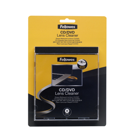 Cd di pulizia per lettore cd/dvd - fellowes