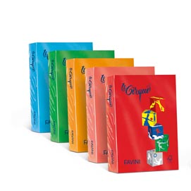 Carta le cirque - a4 - 80 gr - giallo oro 201 - favini - conf. 500 fogli