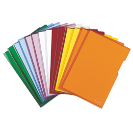 Cartelline a l - pvc - liscio - 21x29,7 cm - trasparente - esselte - conf. 25 pezzi