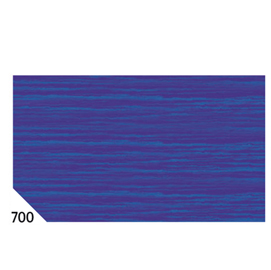 Carta crespa - 50x250cm - 60gr - blu 700 - sadoch - conf.10 rotoli