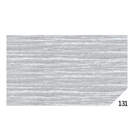 Carta crespa - 50x150cm - argento metal 131 - sadoch - conf.10 rotoli