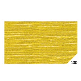 Carta crespa - 50x150cm - oro metal 130 - sadoch - conf.10 rotoli