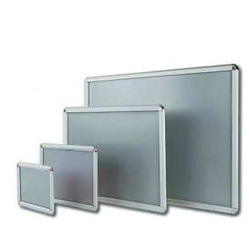 Cornice a scatto - 70x100 cm - angoli tondi - protezione antiriflesso in pvc - studio t