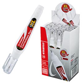 Correttore a penna liquido 888pm - 10ml - punta in metallo - stabilo