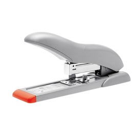 Cucitrice da tavolo fashion hd70 - capacità massima 70 fogli - grigio/arancio - rapid