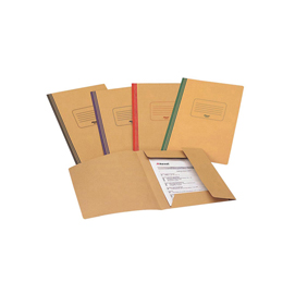 Cartellina 3 lembi quick mec - 200 gr - 24,5x34 cm - blu - rexel