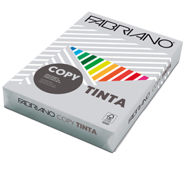 Carta copy tinta - a4 - 80 gr - colore tenue grigio - fabriano - conf. 500 fogli