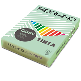 Carta copy tinta - a3 - 80 gr - colore tenue verde chiaro - fabriano - conf. 250 fogli