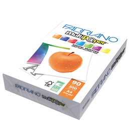 Carta multipaper - a4 - 90 gr - fsc - bianco - fabriano - conf. 500 fogli