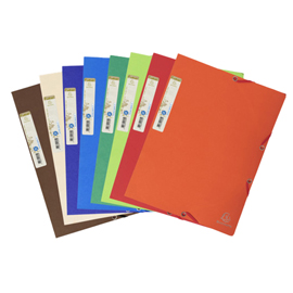 Cartellina con elastico 24x32cm assort. Forever recycled