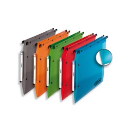 Cartella sospesa - ppl - armadio - interasse 33 cm - fondo v - 32,5x27,5cm - colori assortiti - favorit