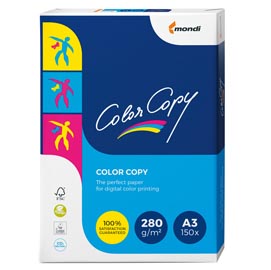 Carta color copy - 320 x 450 mm - 280 gr - bianco - sra3 - mondi - conf. 150 fogli