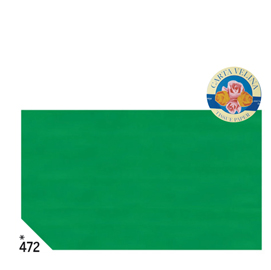 Carta velina -  50x70cm - 31gr - verde prato 472 - sadoch - busta 26 pezzi