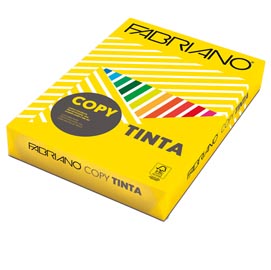 Carta copy tinta - a4 - 160 gr - colori tenui cedro - fabriano - conf. 250 fogli