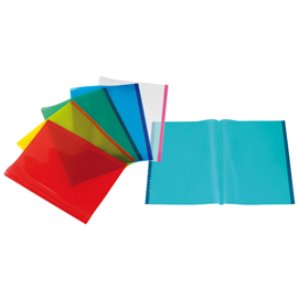 Coprilibro coverlibro t - pvc liscio - verde trasparente - sei rota