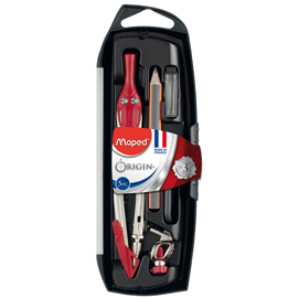 Compasso origin - in acciaio - diametro max cerchio 420mm - 5 pezzi - maped