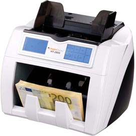 Conta/verifica banconote ht2800 - 28,7x24,3x24,8 cm - bianco/nero - holenbecky
