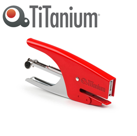 Cucitrice a pinza - passo 6 - rosso - titanium