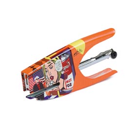 Cucitrice a pinza pop art - punti 6/4 - pop fantasy - acciaio cromato - iternet