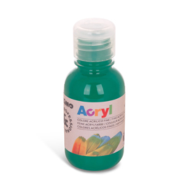 Colori acryl - 125ml - verde smeraldo - primo