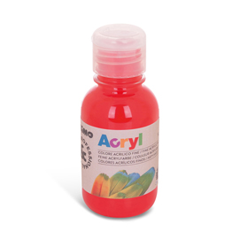 Colori acryl - 125ml - rosso vermiglione - primo