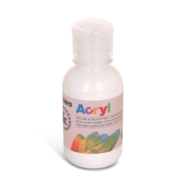 Colori acryl - 125ml - bianco - primo