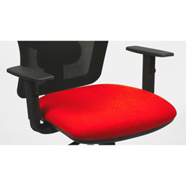 Coppia braccioli regolabili per sedia operativa tmtmi - nero - unisit