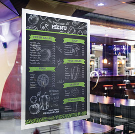 Cornice duraframe® sun - a3 - 29,7x42 cm - argento - durable