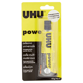 Colla uhu® power - 45 ml - trasparente - uhu®