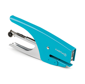 Cucitrice a pinza kartia 8 - capacità 200 punti - turchese - iternet