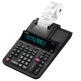 Calcolatrice scrivente fr-620re - 12 cifre - nero - casio