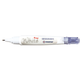 Correttore liquido a penna white - 8ml - osama