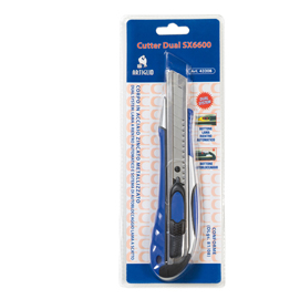 Cutter dual system sx 6600 - larghezza lama 18 mm - artiglio