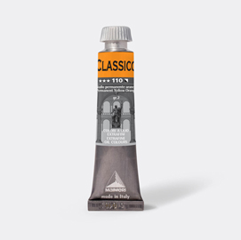 Colore a olio - extrafine - 20 ml - giallo permanente arancio - maimeri