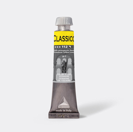 Colore a olio - extrafine - 20 ml - giallo permanente limone - maimeri