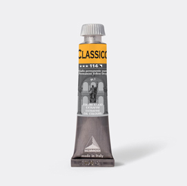Colore a olio - extrafine - 20 ml - giallo permanente scuro - maimeri