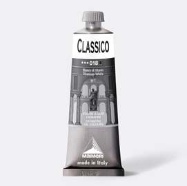 Colore a olio - extrafine - 60 ml - bianco di titanio - maimeri