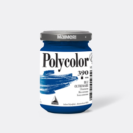 Colore vinilico polycolor - 140 ml - blu oltremare - maimeri