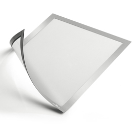 Cornice magnetica duraframe - a4 - 21x29,7cm - argento - durable
