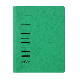 Cartella con pressino - cartone - a4 - verde - pagna