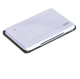 Cuscinetto per timbro - gomma - nero - viva