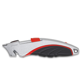 Cutter da lavoro super safety sx 1258 - lama a rientro automatico - artiglio