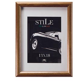 Cornice in legno e crilex - a4 - legno naturale - methodo