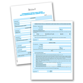 Cassetto fiscale conferimento/delega consultazione - modulo continuo - 851118cs0 -  semper