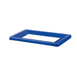 Coperchio per contenitore bob color - 20x2 cm - blu - medial international