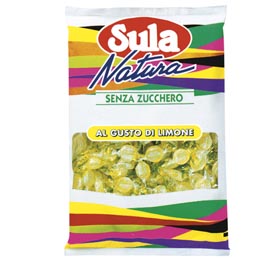 Caramelle sula - gusto limone - sula - busta 1 kg