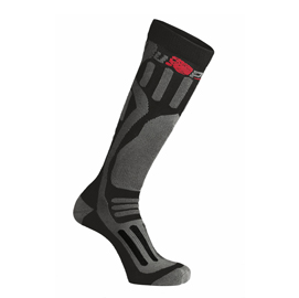 Calze lunghe tecniche sky - taglia m - nero - u-power - conf. 3 paia