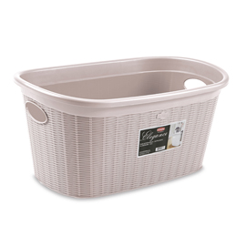 Cesta per panni elegance - cipria - pengo