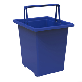 Contenitore ecobin 30 - 30 l - blu - terry