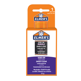 Colla stick disappearing purple - 22 gr - elmer's